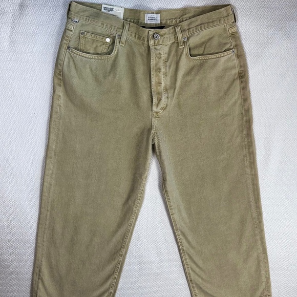 NWT Citizens of Humanity Pina Low Rise Baggy Wide Leg Crop Jeans Women's Sz 32 - Picture 5 of 12